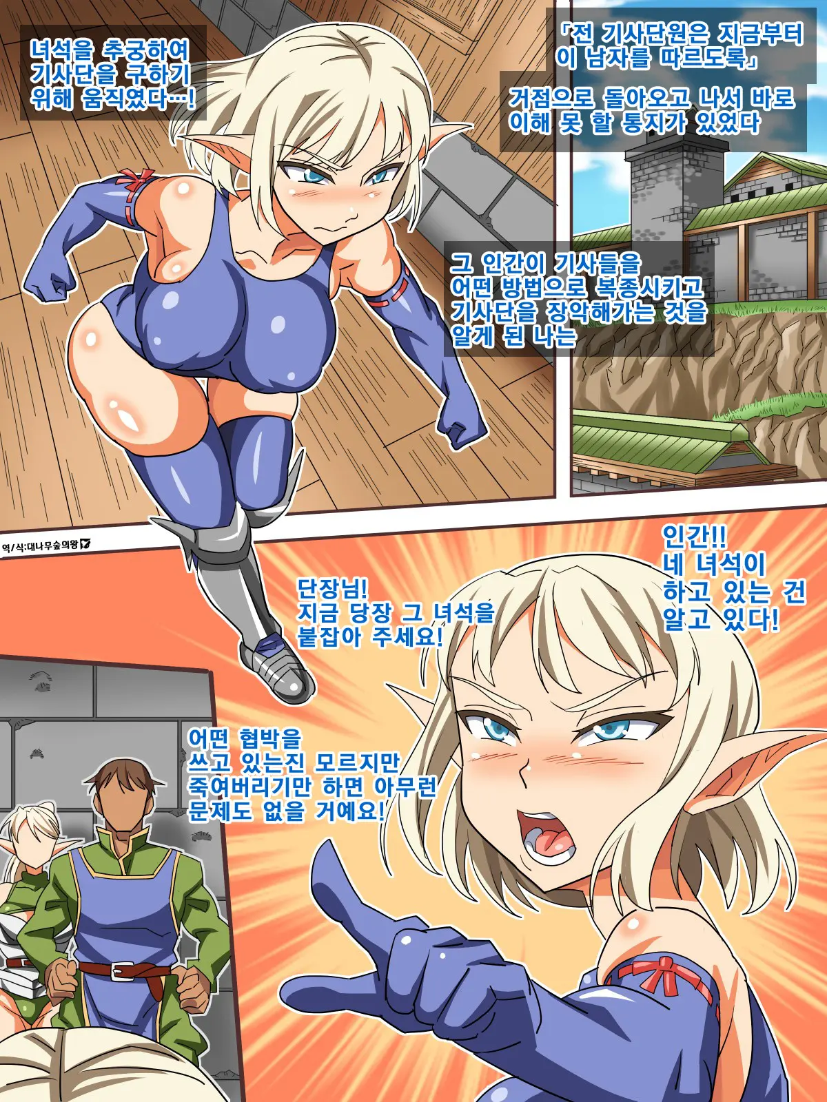 Elf Kishidan Sokuochi Harem